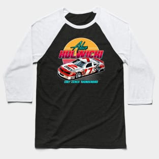 Alan Kulwicki 80s Retro Baseball T-Shirt